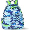 Amazon Essentials Zainetto per la Scuola in Nylon Unisex Bambini e Ragazzi, Cielo Blu Crazy Camo, One Size