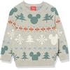 Amazon Essentials Disney | Marvel | Star Wars Maglioni girocollo Bambini e ragazzi, Mickey Fair Isle - Boys, 9 anni