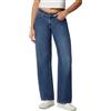 Amazon Essentials Jeans a Vita Bassa, Ultra Morbidi, a Gamba Larga Donna