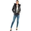 Morgan 242-GKIDIA Giacca gonfia, nero, 42 da donna
