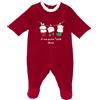 Chicco Tutina Natale Bimbo 0-24 in Morbido Tessuto FW25 253