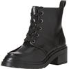 Amazon Essentials Stivali con zeppa interna Donna, Nero, 37.5 EU