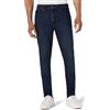 Amazon Essentials Jeans Skinny Mediamente Elasticizzati Uomo, Lavaggio Scuro Colorato, 42W / 28L