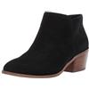 Amazon Essentials Stivaletti Donna, Nero Micro Scamosciato, 35 EU
