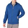 Amazon Essentials Felpa in Pile con Zip e Collo a Lupetto, Peso Medio, Vestibilità Classica Uomo, Blu, XXL