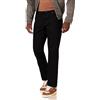 Amazon Essentials Jeans Slim Fit - colori fuori produzione Uomo, Nero, 31W / 28L