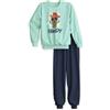 CALIDA Kids Set di Pigiama, Icy Mint, 128-134 Bambini e Ragazzi