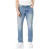 Amazon Essentials Jeans Slim Fit - colori fuori produzione Uomo, Delavé Chiaro, 29W / 34L