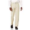 Amazon Essentials Pantaloni Eleganti da Completo Vestibilità Classica con Vita Elasticizzata e Senza Pince Uomo
