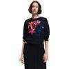 Desigual Maglia da Donna A Maniche Lunghe, Felpa Donna, Nero, S