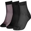 Tommy Hilfiger 8719965009202 TH - Pantaloncini da donna 3P, Nero, 39-42
