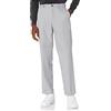 Amazon Essentials Pantaloni Eleganti da Completo Vestibilità Classica con Vita Elasticizzata e Senza Pince Uomo, Grigio Chiaro, 42W / 30L