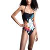 Desigual Costume da Bagno della Collezione Donna, Nero, S