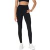 Amazon Essentials Leggings Yoga Tecnici in FormFlex Morbidissimo, a Vita Alta, Lunghi, Interno Gamba 70 cm Donna, Nero, XL