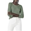 Amazon Essentials Maglione Girocollo Leggero A Maniche Lunghe (Taglie Forti Disponibili) Donna, Verde Salvia Puntinato, S