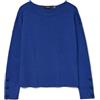 Vero Moda Vmgold LS Boatneck Maglione, Surf The Web, M