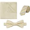 JACK & JONES Jacrilo Summer Giftbox Set Cravatta e Papillon, Dusky Citron, Taglia Unica Uomo