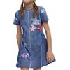 Desigual Vest_Star, 5083 Azul FURGON, 3/4
