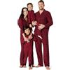 Amazon Essentials Set Pigiami Coordinati per la Famiglia, in Flanella, Vestibilità Comoda Uomo, Confezioni Multiple