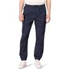 Amazon Essentials Pantaloni Jogger Cargo con Coulisse in Vita dalla vestibilità Standard Uomo, Blu Marino, S