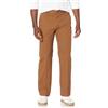 Amazon Essentials Pantaloni Chino Elasticizzati Senza Pince sul Davanti e Antipiega, vestibilità Classica Uomo, Kaki Scuro, 32W / 34L