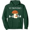 Fungo Funghi Porcino Co. Funghi Porcini Divertente Micologo Felpa con Cappuccio, Unisex per Adulti, Verde Foresta, L