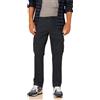 Amazon Essentials Pantaloni Cargo Elasticizzati e Aderenti (Disponibili nelle Taglie Big & Tall) Uomo, Nero, 40W / 34L