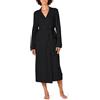 Amazon Essentials Accappatoio Leggero A Nido d'Ape A Tutta Lunghezza (Taglie Forti Disponibili) Donna, Nero, XL Plus