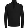 Jack & Jones Jprblaliam Knit Half Zip BF Maglione Lavorato a Maglia Uomo (Pacco da 1)