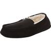 Amazon Essentials Pantofole a Mocassino Uomo, Nero Micro Scamosciato, 39.5 EU