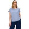 Cecil 3412064 Maglietta in Tinta Unita, Blu-Mountain Blue, XL Donna