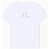 Armani Exchange Regular Boxy Chest Logo Tee T-Shirt Donna (Pacco da 1)