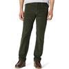 Amazon Essentials Pantaloni in Velluto a Coste a 5 Tasche Taglio Dritto Uomo, Verde Oliva Scuro, 28W / 32L