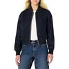 Amazon Essentials Giacca Bomber in Denim, Vestibilità Rilassata Donna