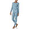 Amazon Essentials Disney | Marvel | Star Wars Set di Pigiama da Notte Attillati in Cotone Donna, Nightmare Santa Jack - Womens Snug-fit, S