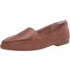 Amazon Essentials Mocassini Bassi Donna, Castagna Finta Pelle, 38.5 EU Larga