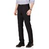 Amazon Essentials Pantalone da Uomo Slim Fit Piatto sul Davanti, Nero, 36W x 32L