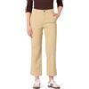 Amazon Essentials Donna Pantaloni kaki a gamba larga slim a vita alta alla caviglia