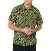 Amazon Essentials Camicia Multiuso con Due Tasche a Maniche Corte vestibilità Standard Uomo, Verde Stampa Mimetica, XL