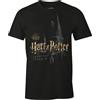 Harry Potter Maglietta da Uomo, Nero, L