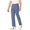 Amazon Essentials Pantaloni Chino Elasticizzati senza Pince sul Davanti e Antipiega, Vestibilità Classica Uomo