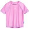 Playshoes Camicia da Nuoto Unisex per Bambini Rash Guard Shirt, Colore Viola Tie-Dye, 86-92