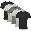 GILDAN G1100 T-Shirt da Uomo, Confezione Multipla, M