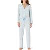 Amazon Essentials x Sofia Grainge Set Pigiama Donna, Blu Chiaro Oche, XL