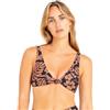 Hurley Top Bikini Donna - Bayside Knot Nero