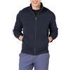 Amazon Essentials Felpa in Pile con Zip e Collo a Lupetto, Peso Medio, Vestibilità Classica Uomo, Blu Marino, S
