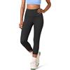 Amazon Essentials Leggings Capri Sportivi Modellanti per Allenamento a Vita Alta (Disponibili in Taglie Forti) Donna, Nero, XXL Plus