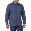Amazon Essentials Uomo Camicia in Popeline Elasticizzato A Manica Lunga dalla vestibilità Aderente