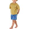 Schiesser Nightwear 2 Set di Pigiama, Cachi, 116 Bambini e Ragazzi