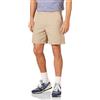 Amazon Essentials Uomo Pantaloncini Chino Elasticizzati in Misto Cotone da 18cm